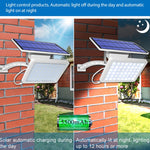 Lampione stradale LED solare impermeabile IP65 48LED