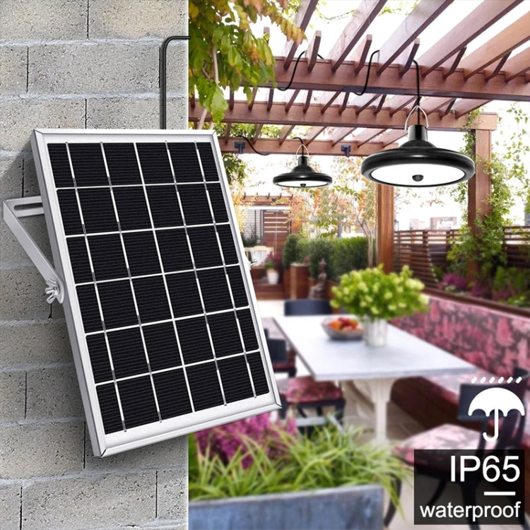 Lampada LED solare 56 LED per giardino e garage IP65