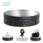 Giradischi girevole elettrico USB da 14,6 cm Espositore per giradischi per riprese video Giradischi per fotografia, carico: 10 kg, 14.6cm, 14.6cm(Black Mirror), 14.6cm (White Mirror)