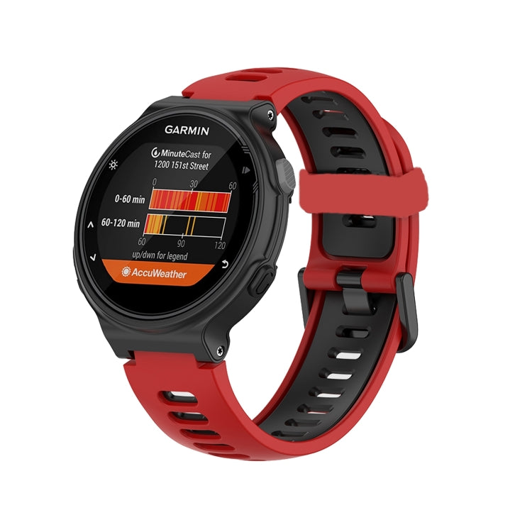 Cinturino silicone bicolore per Garmin Forerunner 735/235