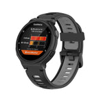 Cinturino silicone bicolore per Garmin Forerunner 735/235