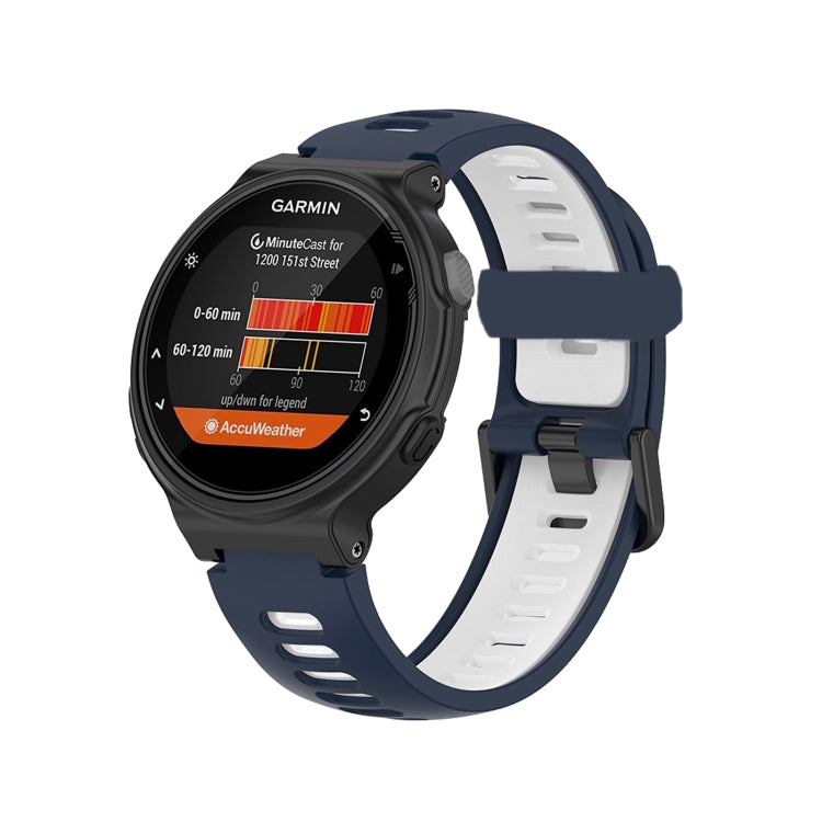 Cinturino silicone bicolore per Garmin Forerunner 735/235