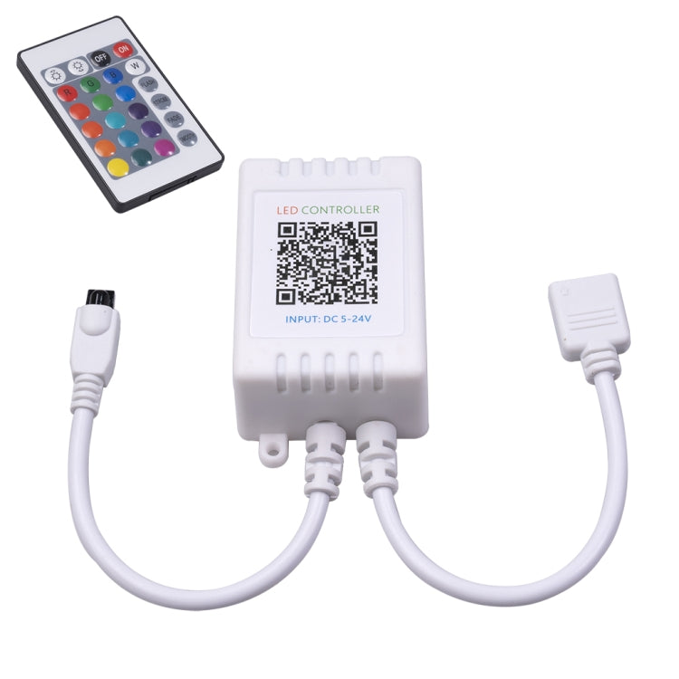Controller LED RGB Bluetooth con telecomando 24 tasti