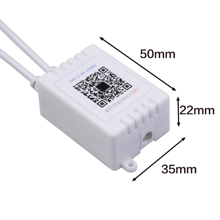 Controller LED RGB Bluetooth con telecomando 24 tasti