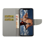 Custodia portafoglio in pelle TPU per iPhone 12/12 Pro