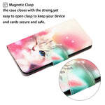 Custodia portafoglio in pelle flip per iPhone SE 2020