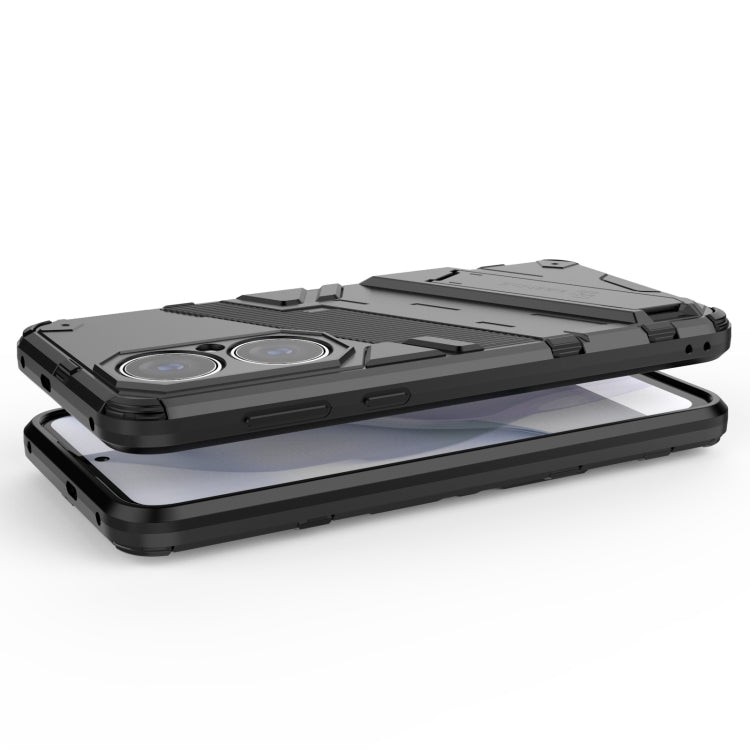 Custodia TPU antiurto con supporto invisibile per Huawei P50 Pro