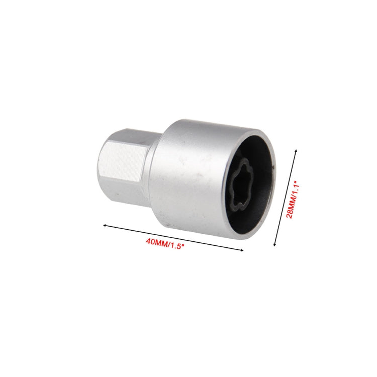 Dispositivo rimozione bullone ruota per BMW Serie 1/2/3/6/7