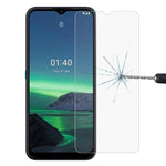 50 pellicole in vetro temperato da 0,26 mm 9H 2,5D, For Nokia 1.4 (50 PCS)