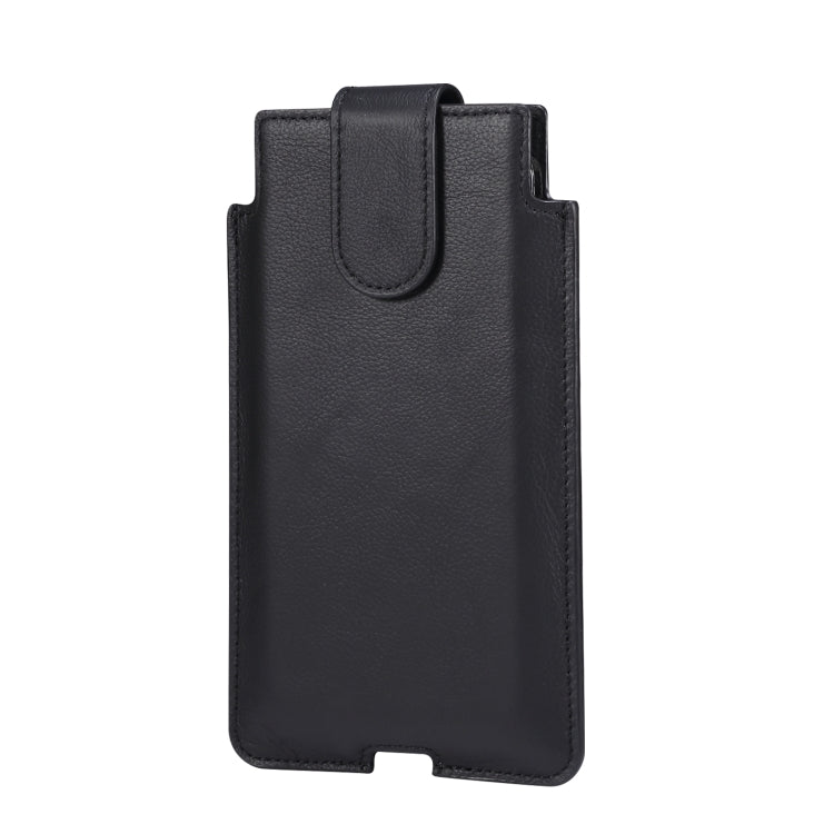 Marsupio in pelle per smartphone fino a 7,2 pollici