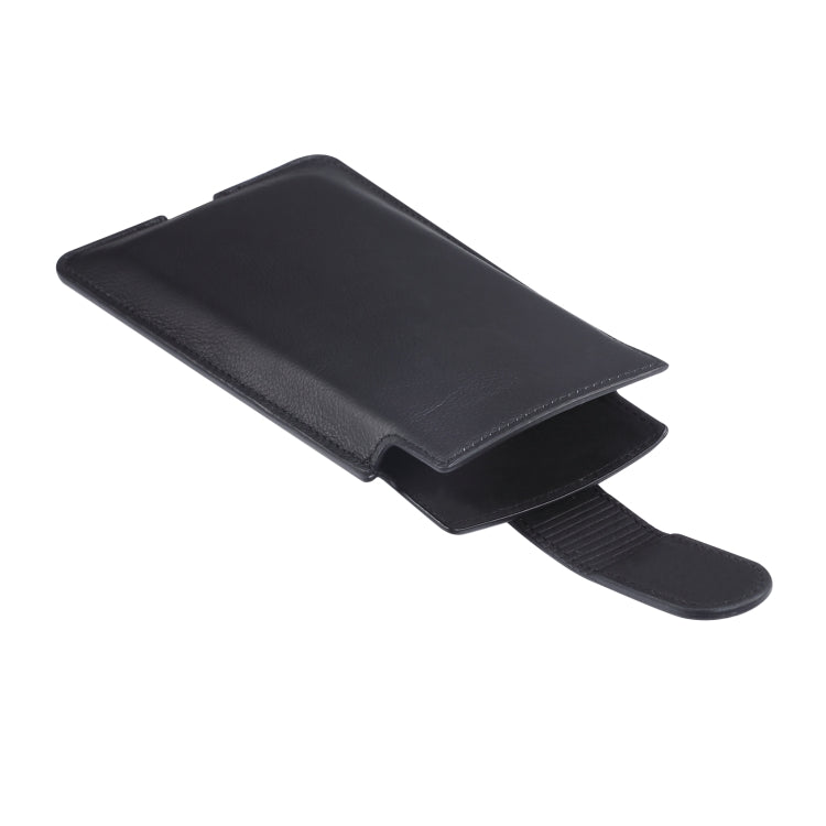 Marsupio in pelle per smartphone fino a 7,2 pollici