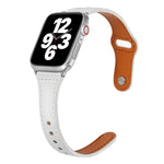Cinturino in pelle con fibbia inversa per Apple Watch