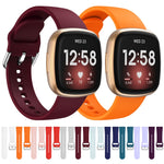 Cinturino in silicone per Fitbit Versa 3