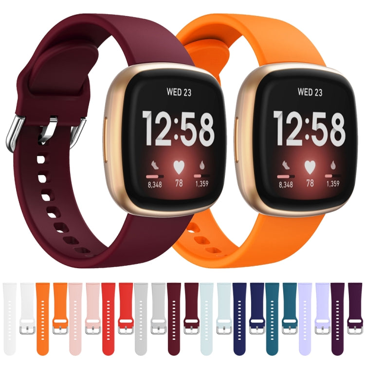 Cinturino in silicone per Fitbit Versa 3