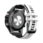 Cinturino silicone bicolore per Garmin Fenix 6X