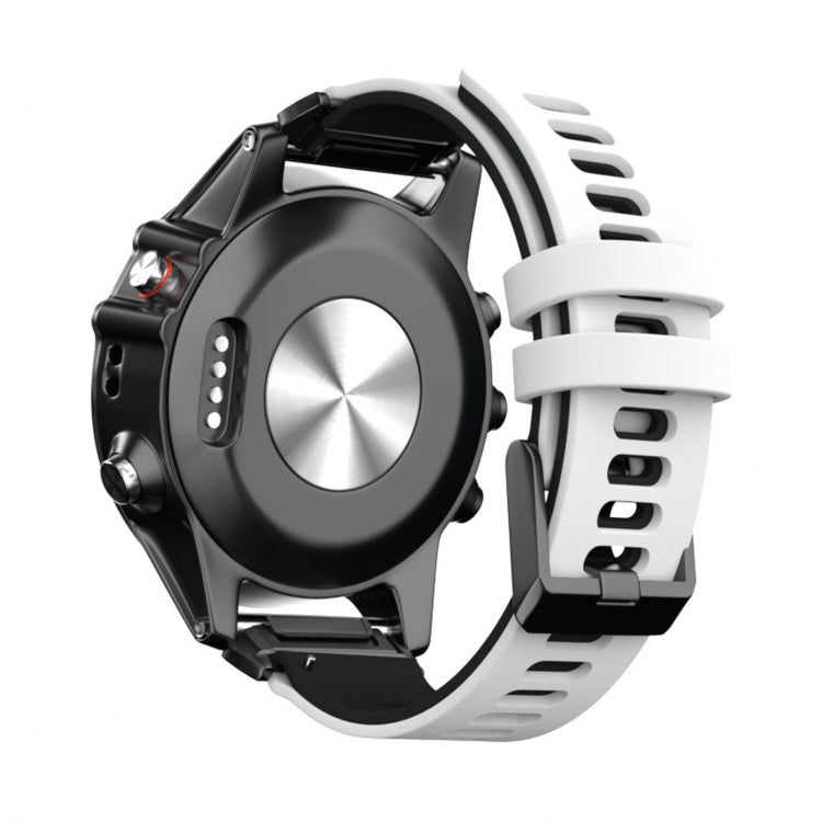 Cinturino silicone bicolore per Garmin Fenix 6X