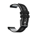 Cinturino silicone bicolore per Garmin Fenix 6X