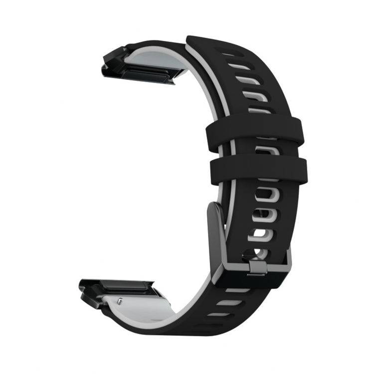 Cinturino silicone bicolore per Garmin Fenix 6X