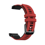 Cinturino silicone bicolore per Garmin Fenix 6X