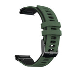 Cinturino silicone bicolore per Garmin Fenix 6X