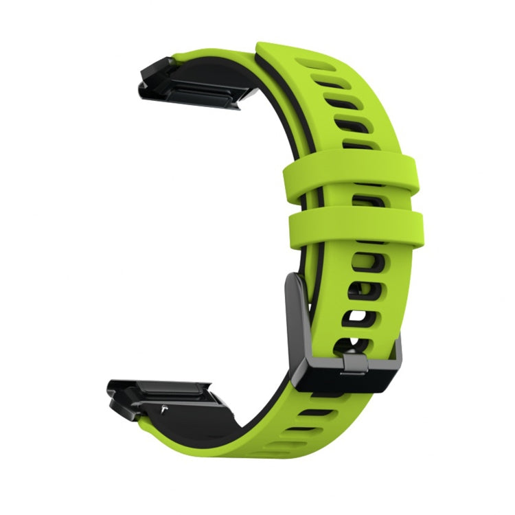 Cinturino silicone bicolore per Garmin Fenix 6X