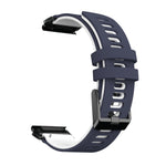 Cinturino silicone bicolore per Garmin Fenix 6X