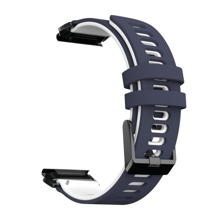 Cinturino silicone bicolore per Garmin Fenix 6X