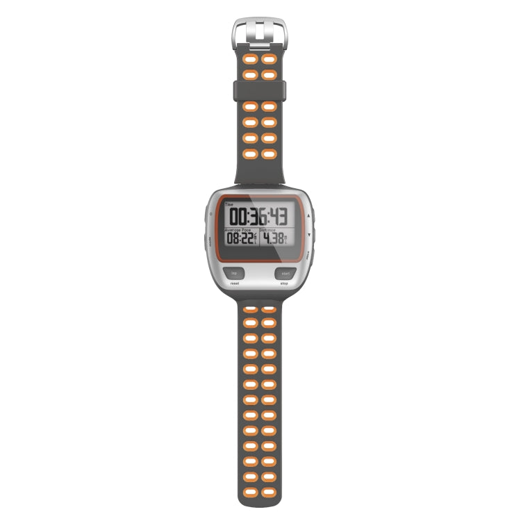 Cinturino silicone bicolore per Garmin Forerunner 310XT