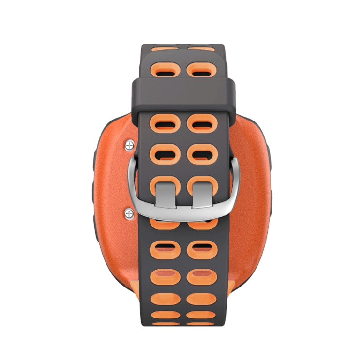 Cinturino silicone bicolore per Garmin Forerunner 310XT