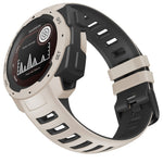 Cinturino in silicone bicolore per Garmin Instinct