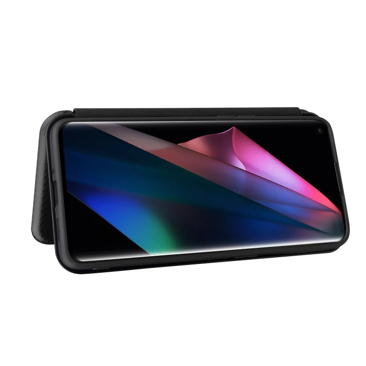Custodia portafoglio in pelle TPU con slot carte per Oppo Find X3