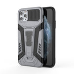 Custodia protettiva TPU e PC per iPhone 11 Pro con supporto