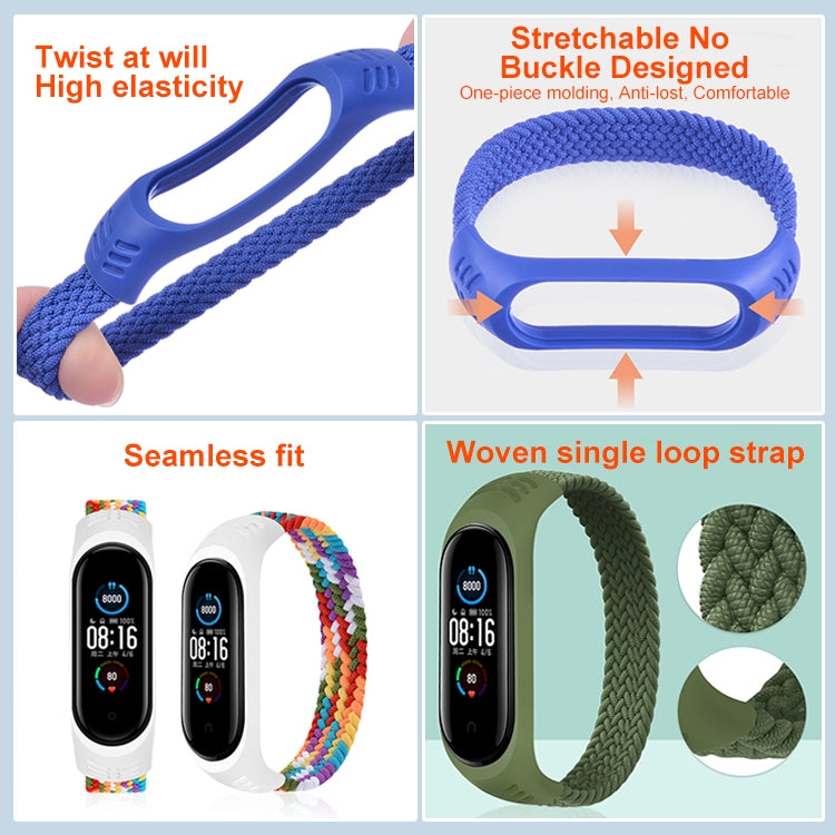 Cinturino silicone elastico per Xiaomi Mi Band 6/5/4/3/2