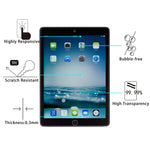 Pellicola vetro temperato 9H per iPad 9.7 2017-2018