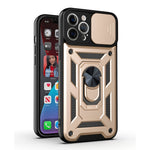 Cover protettiva in TPU con copri fotocamera scorrevole per iPhon