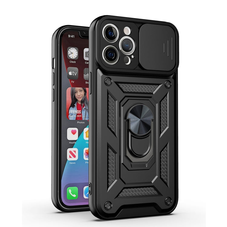 Custodia TPU con copri fotocamera scorrevole per iPhone 12 Pro