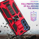 Custodia protettiva magnetica in TPU e PC per Galaxy S21 FE