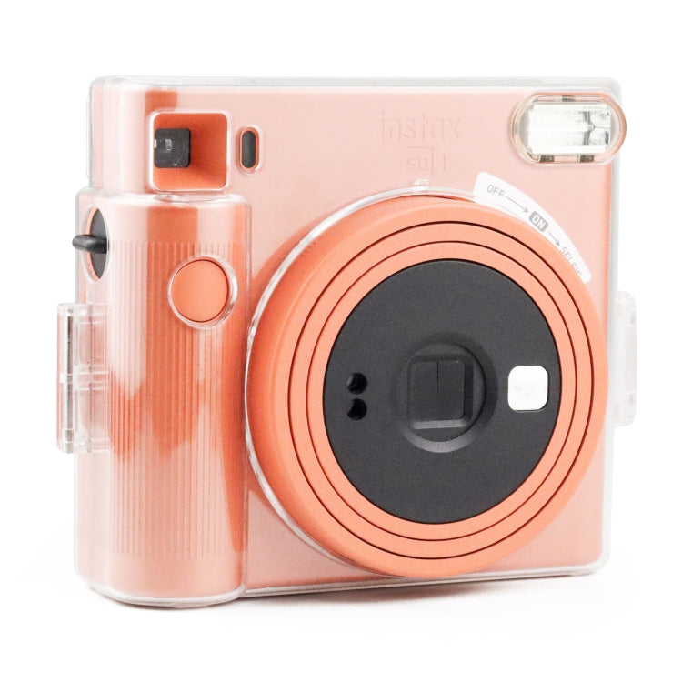 Borsa per fotocamera in cristallo trasparente con tracolla per Fujifilm Instax Square SQ1, For Fujifilm Instax Square SQ1