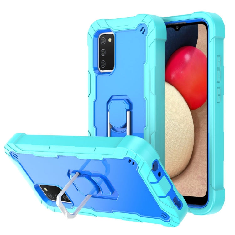 Custodia protettiva antiurto 3 strati per Samsung Galaxy A02s