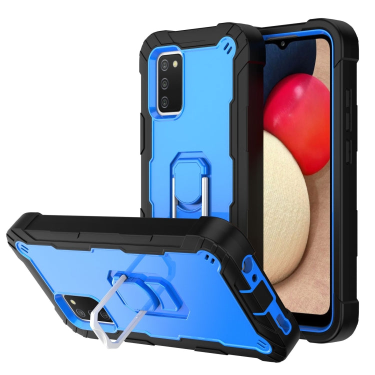 Custodia protettiva antiurto 3 strati per Samsung Galaxy A02s