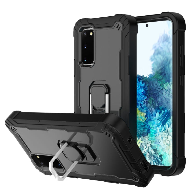 Custodia protettiva antiurto 3 strati con supporto per Galaxy S20