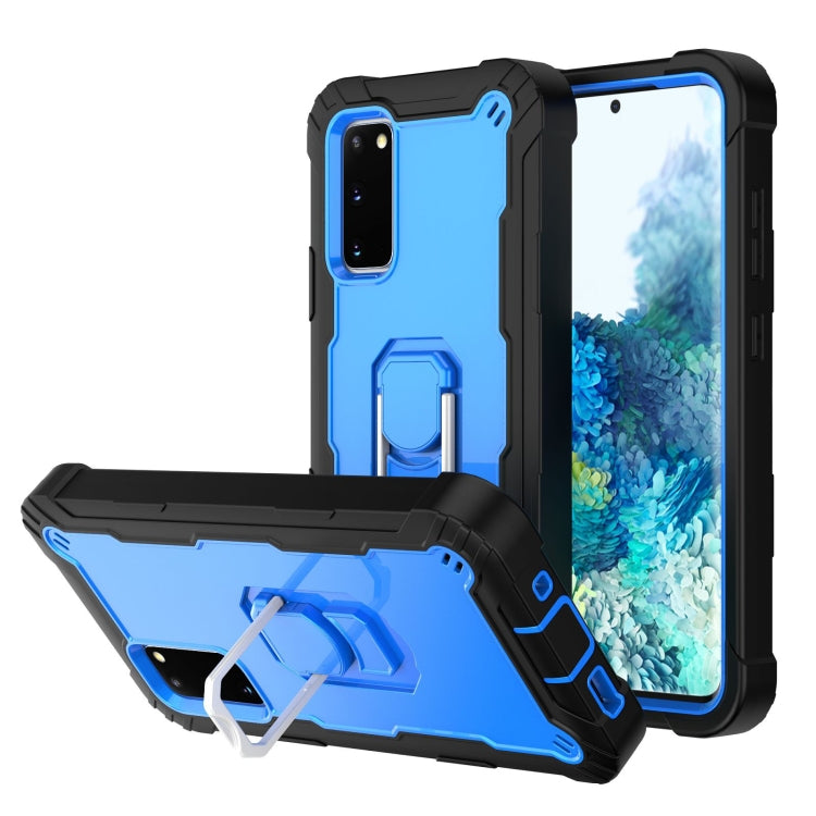 Custodia protettiva antiurto 3 strati con supporto per Galaxy S20