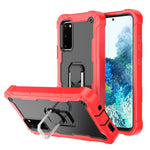 Custodia protettiva antiurto 3 strati con supporto per Galaxy S20