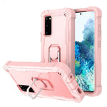 Custodia protettiva antiurto 3 strati con supporto per Galaxy S20