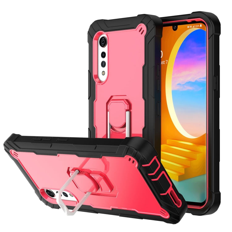 Custodia protettiva antiurto 3 strati con supporto per Galaxy S20