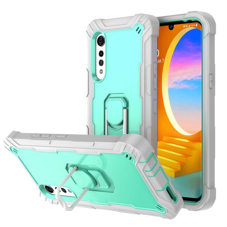 Custodia protettiva antiurto 3 strati con supporto per Galaxy S20