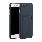 Custodia TPU con slot per schede per iPhone 8 Plus e 7 Plus