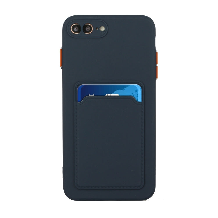 Custodia TPU con slot per schede per iPhone 8 Plus e 7 Plus
