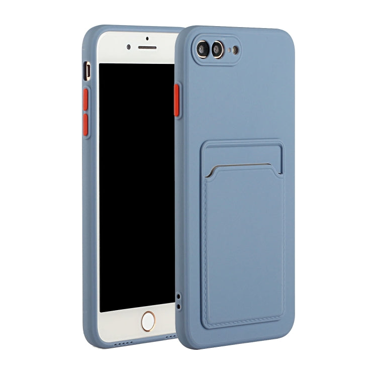 Custodia TPU con slot per schede per iPhone 8 Plus e 7 Plus