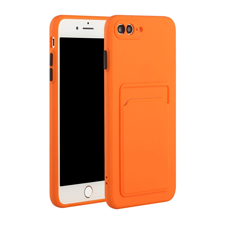 Custodia TPU con slot per schede per iPhone 8 Plus e 7 Plus